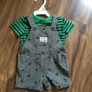 🇺🇸✨Carters cotton overall set